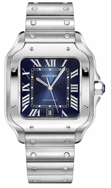 Cartier Stainless Steel CARTIER 40MM SANTOS Paramount Jewelers LLC