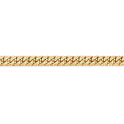 14k 5mm 18in Solid Miami Cuban Chain