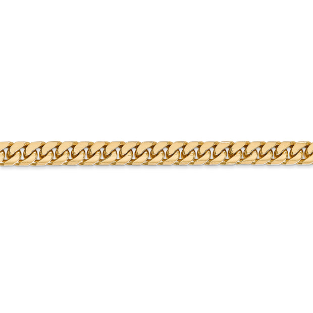 14k 5mm 18in Solid Miami Cuban Chain