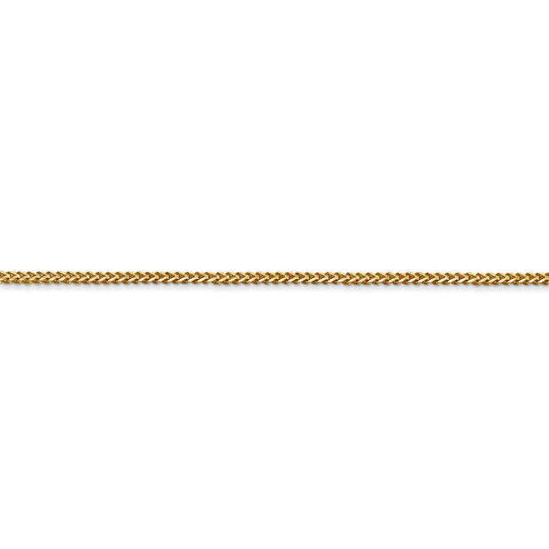 14k 1mm 16in Franco Chain