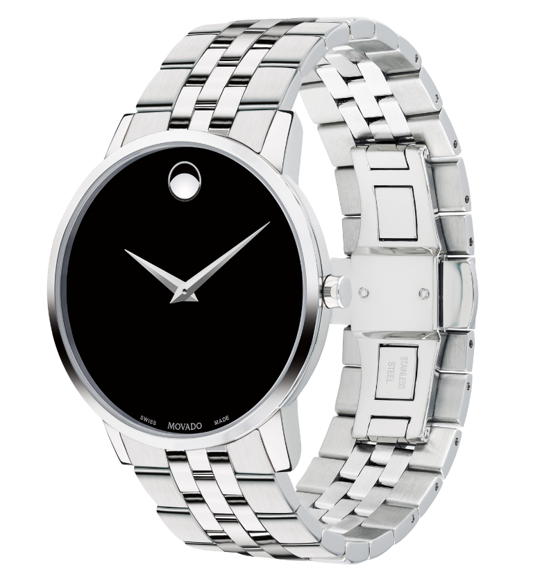 Movado museum black best sale