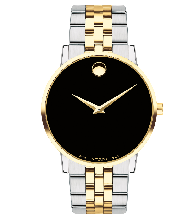 Movado Museum Classic Two Tone Watch 0607200 Paramount Jewelers LLC